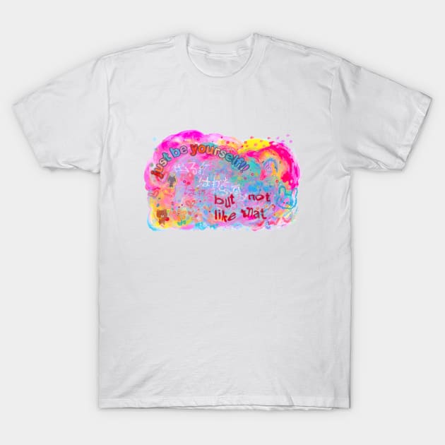 societal subtext T-Shirt by gummygunk